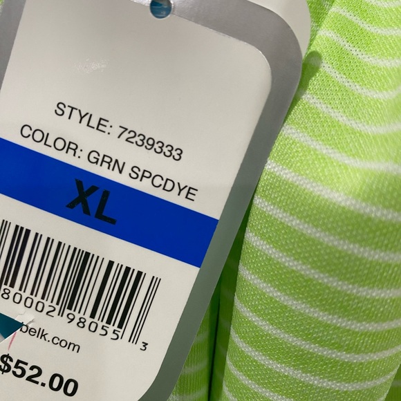 New With Tags be inspired by Belk Full Zip Green Activewear Jacket Size XL - Picture 6 of 6